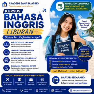Kursus Bahasa Inggris Liburan