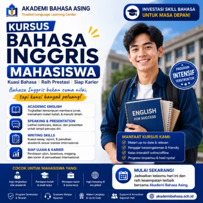 Kursus Bahasa Inggris Mahasiswa