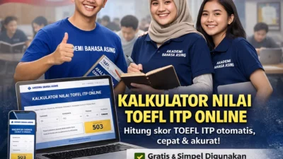 alkulator nilai online png – Akademi Bahasa Asing Kalkulator Nilai TOEFL ITP Online