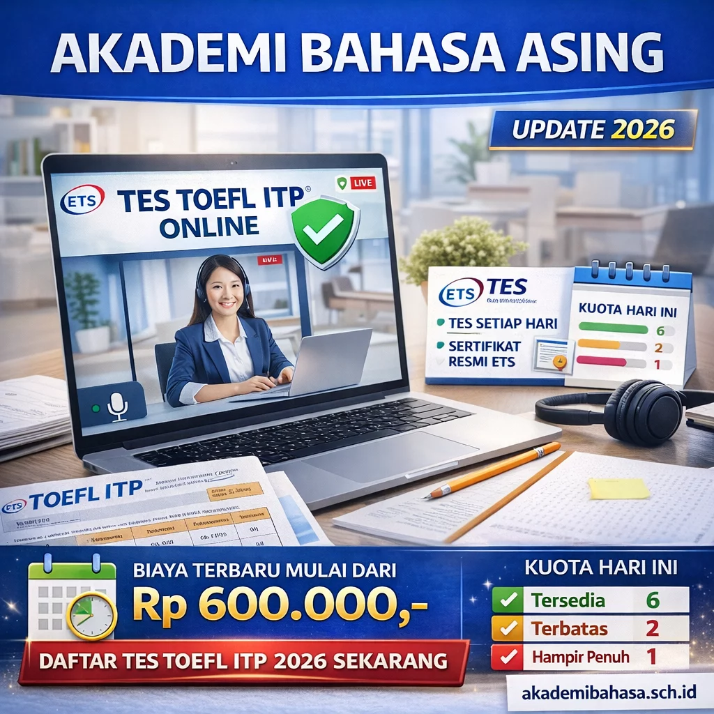 endaftaran tes 2026 png – Akademi Bahasa Asing Pendaftaran Tes TOEFL ITP 2026
