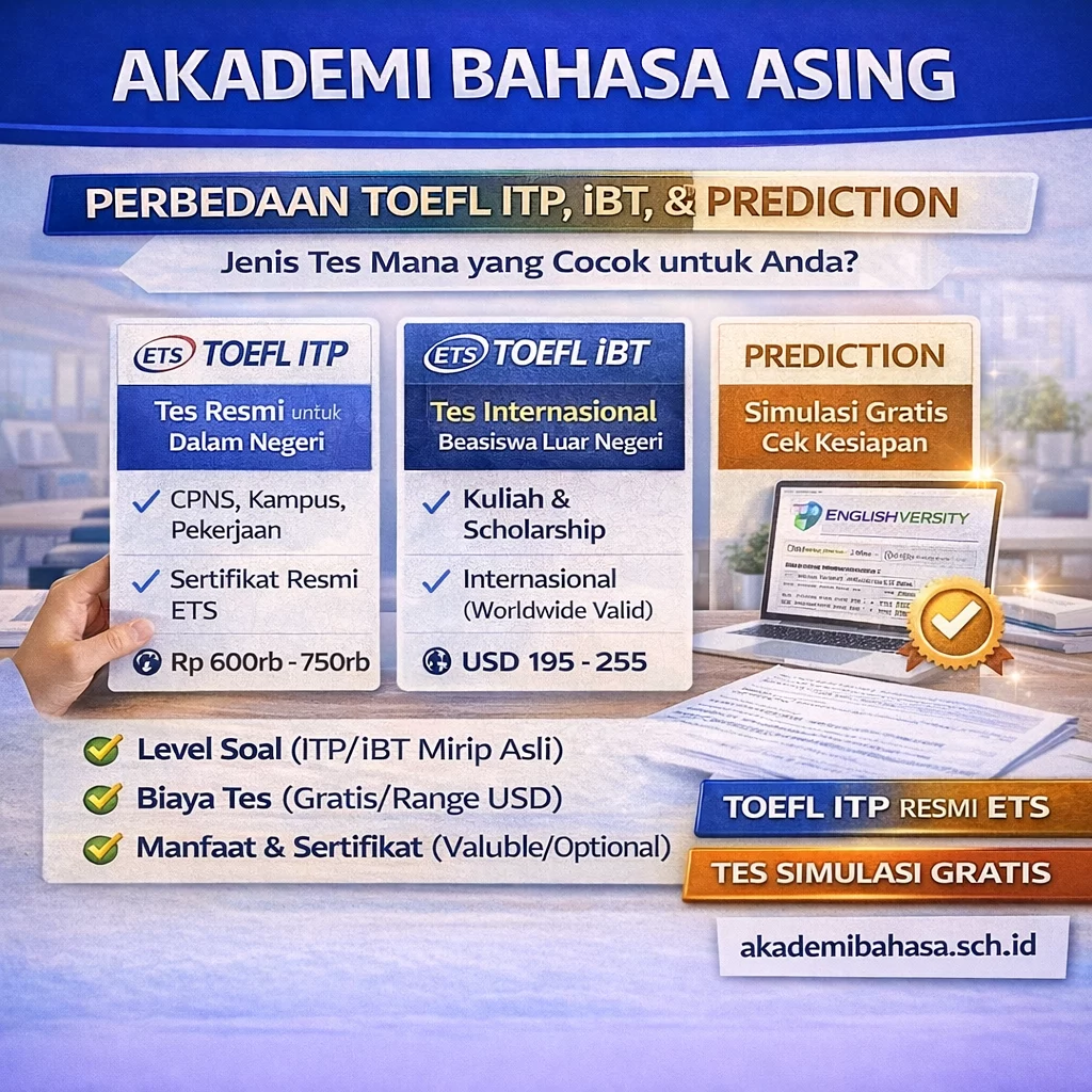 erbedaan i dan rediction png – Akademi Bahasa Asing Perbedaan TOEFL ITP IBT Dan Prediction