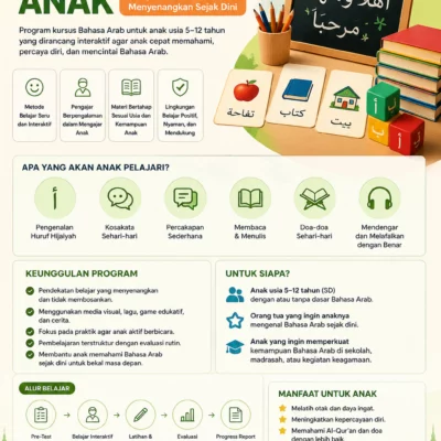 Kursus Bahasa Arab Anak