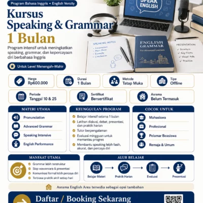 Kursus Speaking Dan Grammar