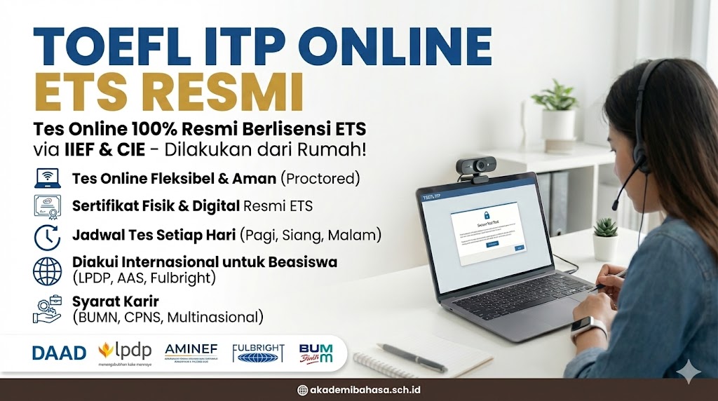 TOEFL ITP Online ETS (2025) Akademi Bahasa Tes Toefl Itp Resmi Ets Online Di Akademi Bahasa Asing