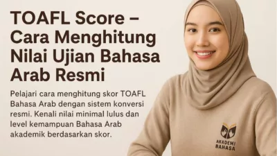 Cara Menghitung Nilai Ujian Bahasa Arab Resmi Akademi Bahasa TOAFL Score – Cara Menghitung Nilai Ujian Bahasa Arab Resmi