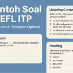 contoh soal toefl itp terbaru denggan latihan terstruktur untuk persiapan optimal – Akademi Bahasa Asing Contoh Soal Toefl Itp Terbaru Denggan Latihan Terstruktur Untuk Persiapan Optimal