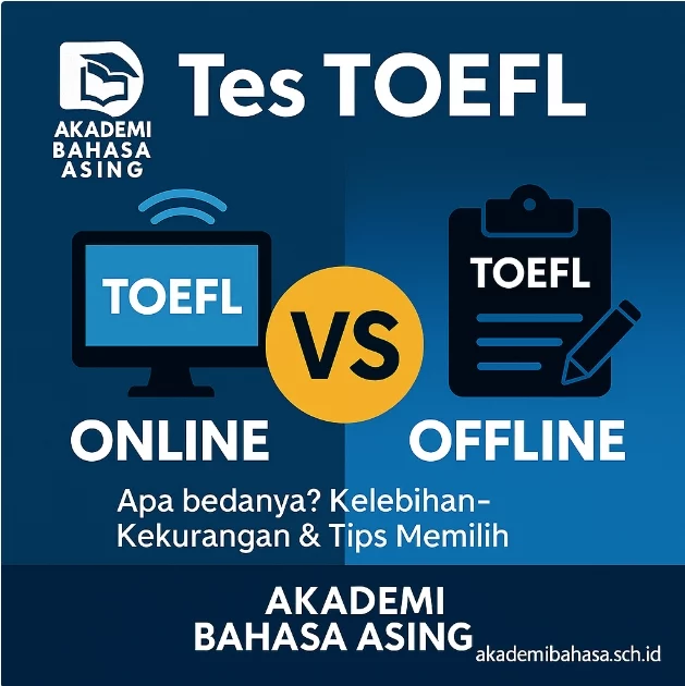 tes toefl online vs offline akademi bahasa asing – Akademi Bahasa Asing Tes Toefl Online Vs Offline Akademi Bahasa Asing