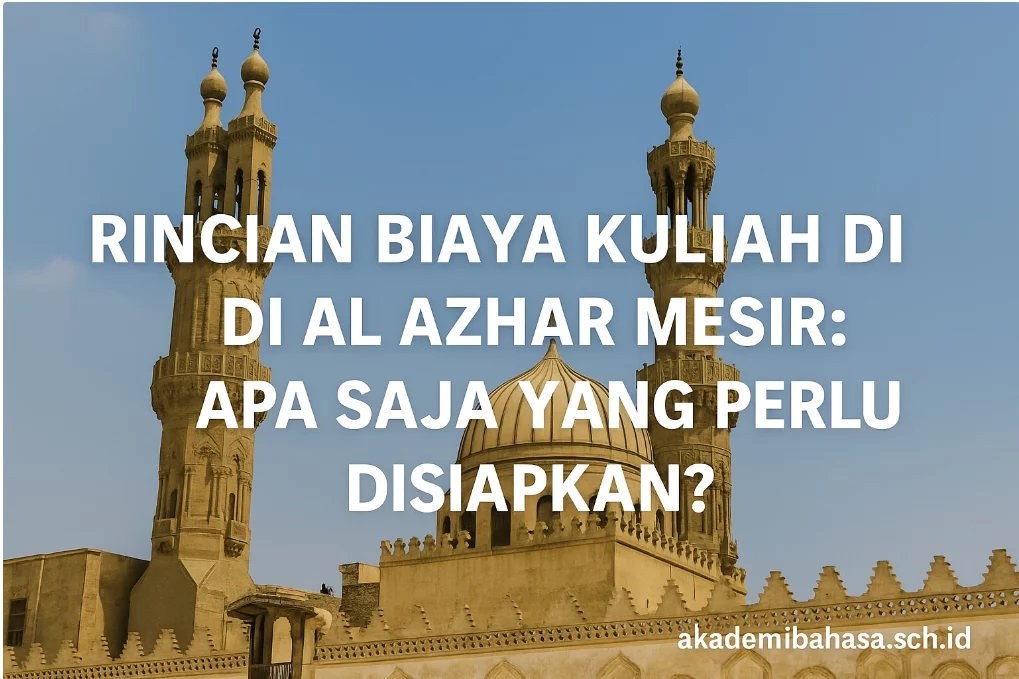estimasi biaya kuliah di universitas al azhar mesir – Akademi Bahasa Asing Estimasi Biaya Kuliah Di Universitas Al Azhar Mesir