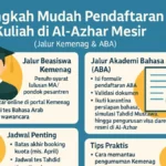 langkah mudah pendaftaran kuliah di al azhar kairo mesir – Akademi Bahasa Asing Langkah Mudah Pendaftaran Kuliah Di Al Azhar Kairo Mesir