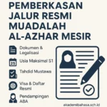 pemberkasan jalur resmi muadalah al azhar mesir – Akademi Bahasa Asing Pemberkasan Jalur Resmi Muadalah Al Azhar Mesir