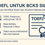 toefl untuk bcks siln – Akademi Bahasa Asing Toefl Untuk Bcks Siln