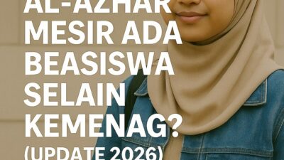 Beasiswa Al-Azhar Mesir 2026 Selain Kemenag? Cek Faktanya Akademi Bahasa Apakah Al Azhar Mesir Ada Beasiswa Selain Kemenag Update 2026