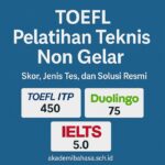Syarat TOEFL Beasiswa Pelatihan Teknis Non Gelar bagi Pendidik Akademi Bahasa Info Syarat Toefl Beasiswa Pelatihan Teknis Non Gelar Bagi Pendidik