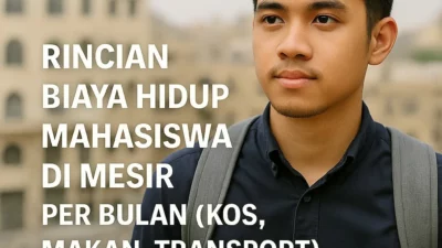 rincian biaya hidup mahasiswa di mesir per bulan kos makan transport – Akademi Bahasa Asing Rincian Biaya Hidup Mahasiswa Di Mesir Per Bulan Kos Makan Transport