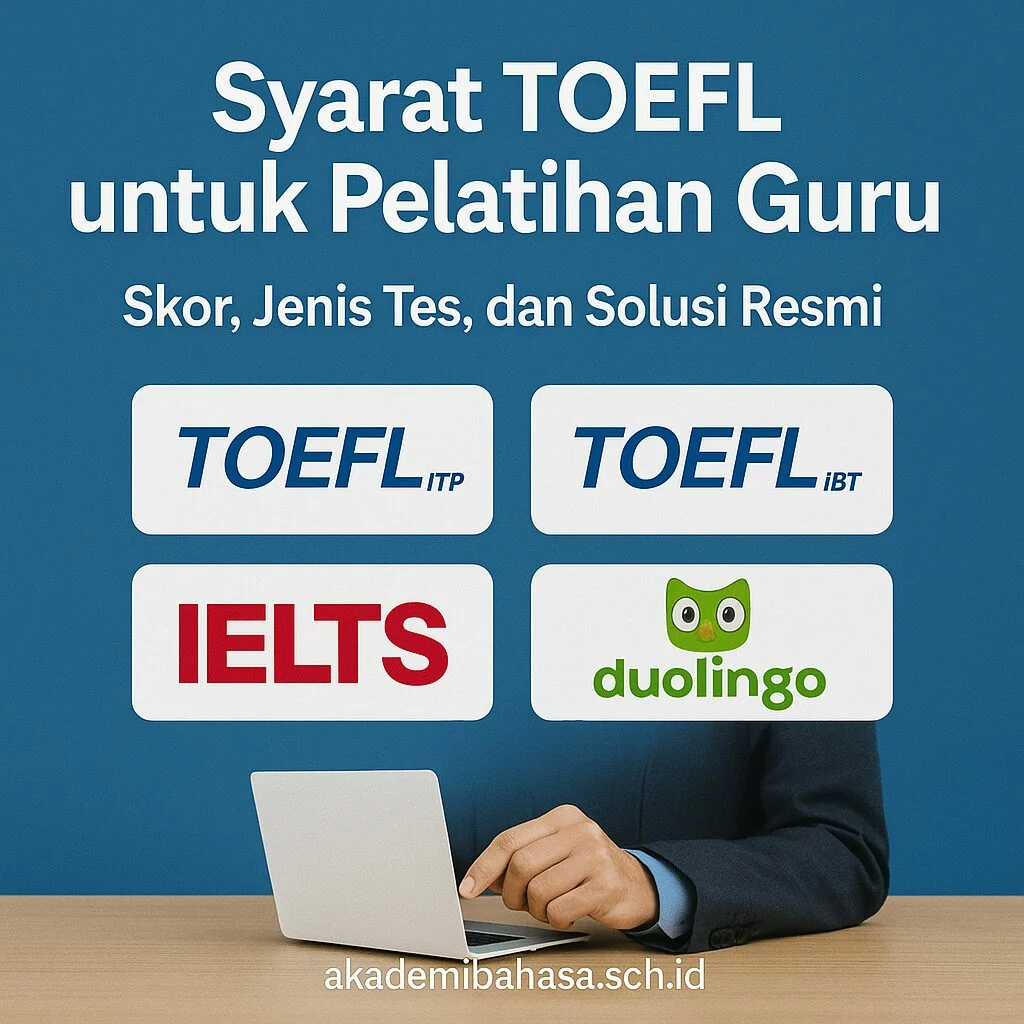syarat toefl untuk pelatihan guru – Akademi Bahasa Asing Syarat Toefl Untuk Pelatihan Guru