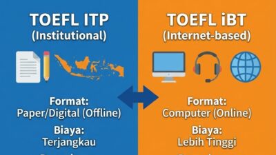 TOEFL ITP vs iBT Akademi Bahasa Toefl Itp Vs Ibt