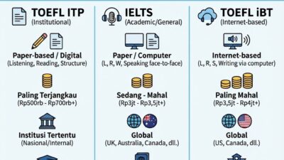Perbandingan TOEFL ITP IELTS IBT Akademi Bahasa Toefl Itp Vs Ielts Vs Toefl Ibt