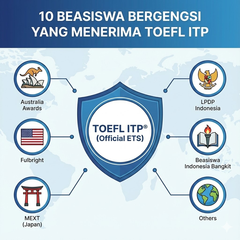 10 beasiswa bergengsi yang menerima toefl itp – Akademi Bahasa Asing 10 Beasiswa Bergengsi Yang Menerima Toefl Itp
