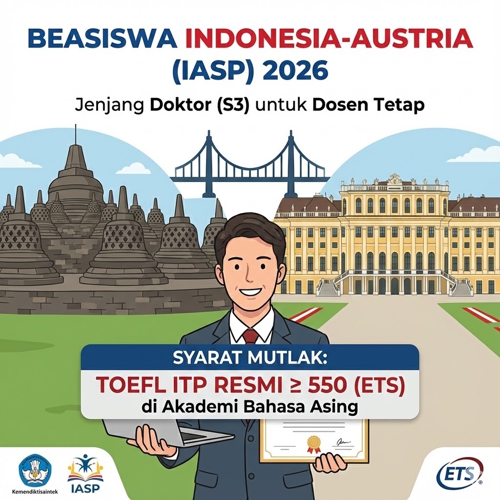 pendaftaran beasiswa indonesia austria iasp 2026 – Akademi Bahasa Asing Pendaftaran Beasiswa Indonesia Austria Iasp 2026