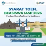 syarat tes toefl resmi untuk beasiswa iasp 2026 – Akademi Bahasa Asing Syarat Tes Toefl Resmi Untuk Beasiswa Iasp 2026