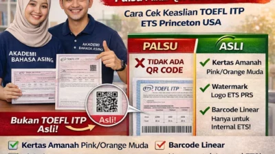 ara ek easlian ertifikat 100 png – Akademi Bahasa Asing Cara Cek Keaslian Sertifikat TOEFL ITP 100 ETS