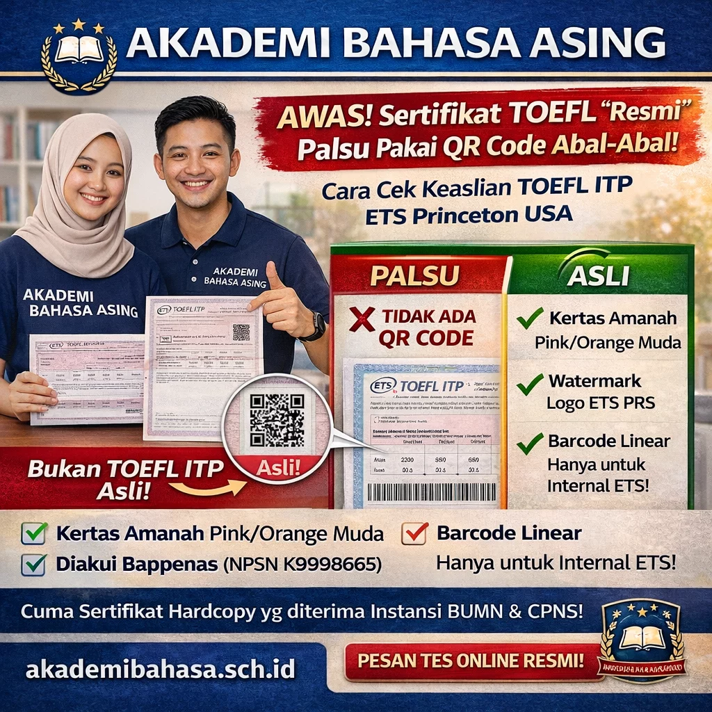 ara ek easlian ertifikat 100 png – Akademi Bahasa Asing Cara Cek Keaslian Sertifikat TOEFL ITP 100 ETS