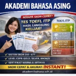 ara itung kor rti evel ertifikat png – Akademi Bahasa Asing Cara Hitung Skor TOEFL ITP Arti Level Sertifikat