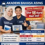endaftaran kademi ahasa sing png – Akademi Bahasa Asing Pendaftaran TOEFL ITP Akademi Bahasa Asing
