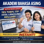 es asil angsung eluar kademi ahasa sing png – Akademi Bahasa Asing Tes TOEFL ITP Hasil Langsung Keluar Akademi Bahasa Asing