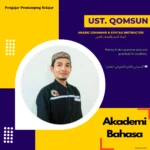 ust qomsun s pdl arabic grammar syntax instructor pengajar akademi bahasa – Akademi Bahasa Asing Ust Qomsun S Pdl Arabic Grammar Syntax Instructor Pengajar Akademi Bahasa