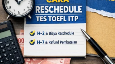 cara reschedule tes toefl itp 1 – Akademi Bahasa Asing Cara Reschedule Tes TOEFL ITP