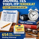 jadwal tes toefl itp terdekat – Akademi Bahasa Asing Jadwal Tes TOEFL ITP Terdekat