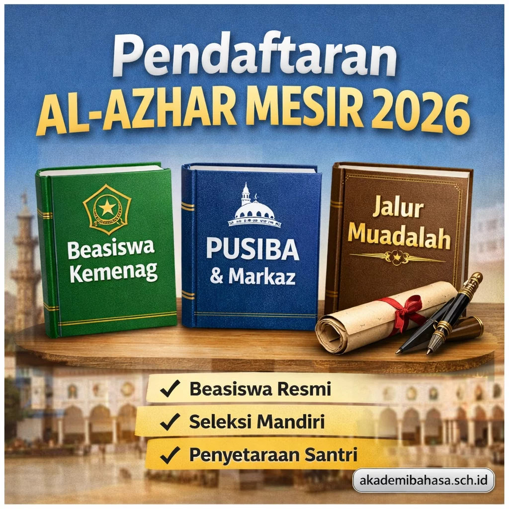 pendaftaran al azhar mesir 2026 – Akademi Bahasa Asing Pendaftaran Al Azhar Mesir 2026