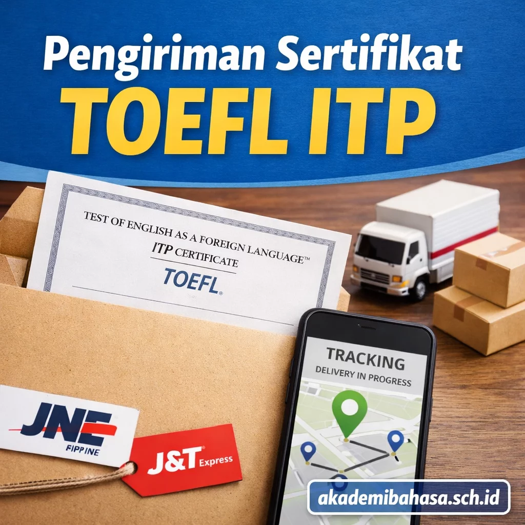 pengiriman sertifikat toefl itp – Akademi Bahasa Asing Pengiriman Sertifikat TOEFL ITP