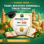 sertifikat toafl beasiswa kemenag – Akademi Bahasa Asing Sertifikat TOAFL Beasiswa Kemenag
