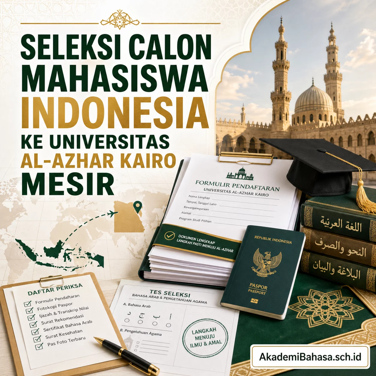 seleksi mahasiswa al azhar mesir 2026 – Akademi Bahasa Asing Seleksi Mahasiswa Al Azhar Mesir 2026