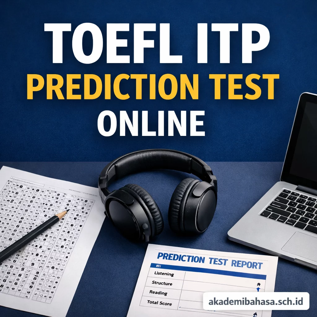 toefl itp prediction test online – Akademi Bahasa Asing TOEFL ITP Prediction Test Online
