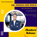 Mr. Ahmad Aziz Duila TOEFL Structure Coach Pengajar Akademi Bahasa