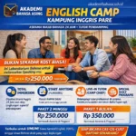 English Camp Kampung Inggris Asrama Wajib Bahasa 24 Jam Mulai Rp 250rb