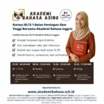 Kursus IELTS 1 Bulan – Akademi Bahasa Inggris