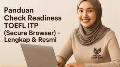 Panduan Check Readiness TOEFL ITP