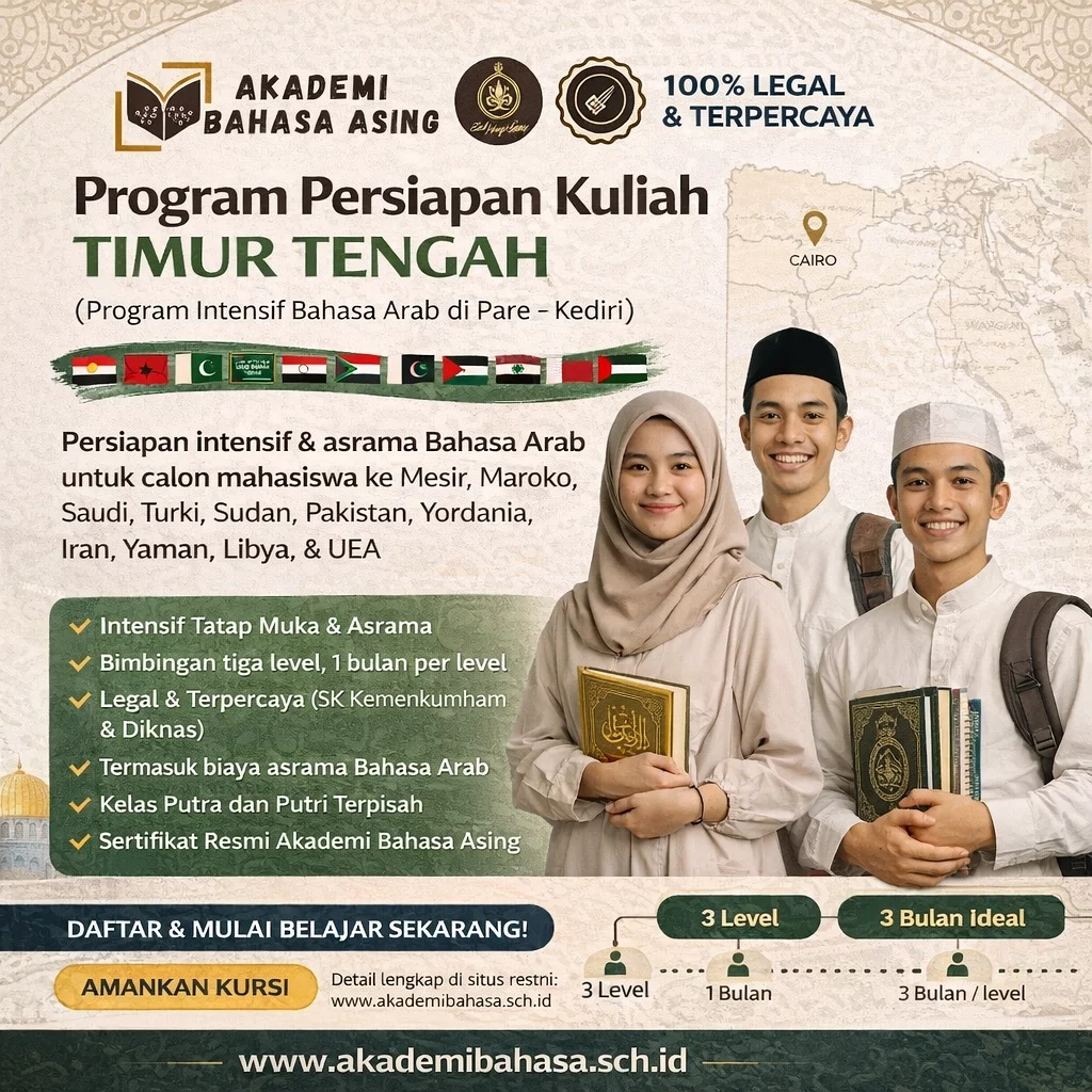 Persiapan Kuliah Timur Tengah