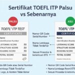 Sertifikat Toefl Itp Palsu