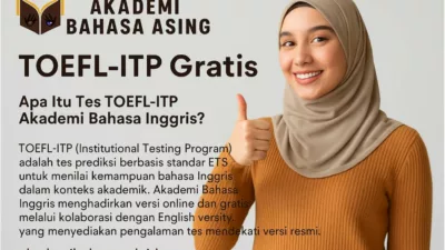Tes TOEFL ITP Online Gratis – Solusi Cerdas untuk Masa Depan Akademik & Profesional by Akademi Bahasa Inggris