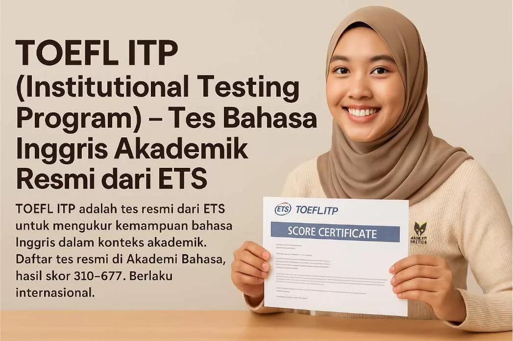 TOEFL ITP (Institutional Testing Program) – Tes Bahasa Inggris Akademik Resmi dari ETS