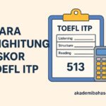 Cara Menghitung Skor Toefl Itp Resmi Ets Kalkulator Online