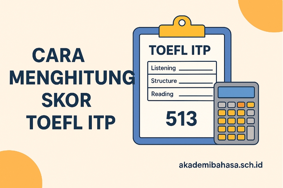 Cara Menghitung Skor Toefl Itp Resmi Ets Kalkulator Online