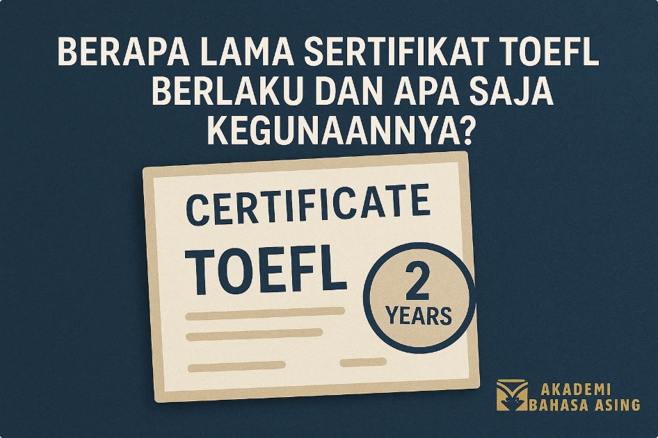 Masa Berlaku Sertifikat Toefl Kegunaannya
