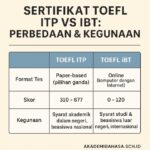 Sertifikat Toefl Itp Vs Ibt Di Akademi Bahasa Asing Apa Bedanya