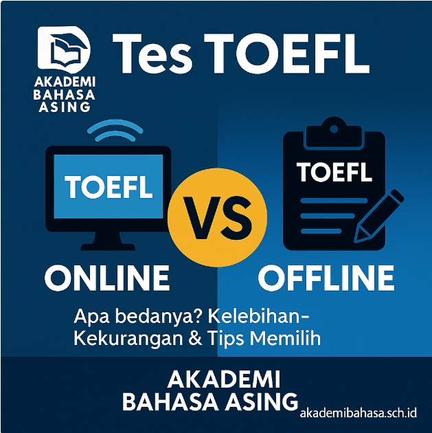 Tes Toefl Online Vs Offline Akademi Bahasa Asing